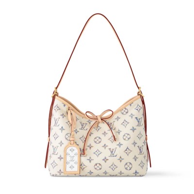 Louis Vuttion Monogram Jacquard Fabric CarryAll PM M24707 LDBS16752