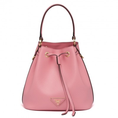 Prada Bucket Bag In Pink Saffiano Leather LDBS244640