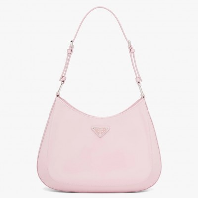 Prada Cleo Shoulder Large Bag In Pink Brushed Leather LDBS244680