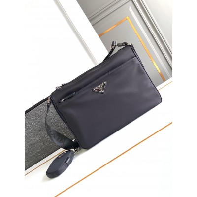 Prada Crossbody Bag in Black Re-Nylon LDBS244701