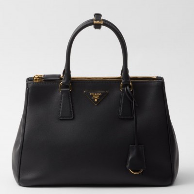 Prada Galleria Large Tote Bag in Black Calfskin LDBS244731