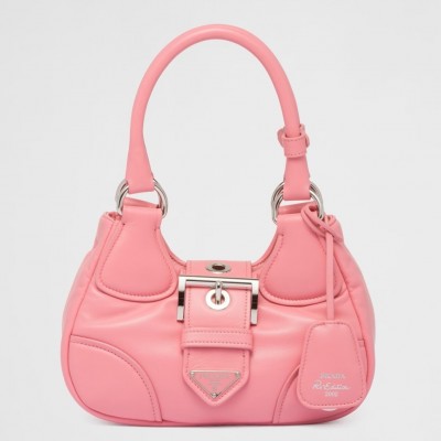 Prada Moon Bag in Pink Padded Nappa Leather LDBS244821