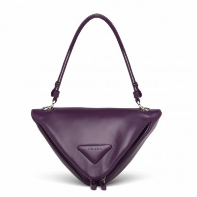 Prada Padded Bag In Purple Nappa Leather LDBS244840