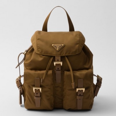 Prada Re-Edition 1978 Small Backpack in Brown Re-Nylon LDBS244848