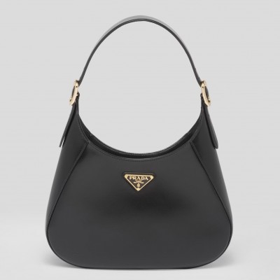 Prada Shoulder Bag in Black Leather LDBS244875