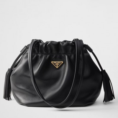 Prada Shoulder Bag in Black Nappa Leather LDBS244876