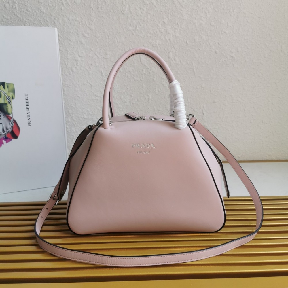 Prada Supernova Small Handbag In Pink Leather LDBS244931