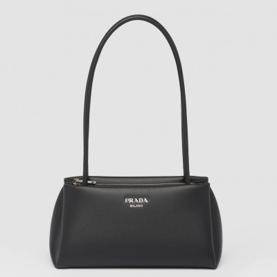 Prada Supernova Small Shoulder Bag In Black Leather LDBS244935