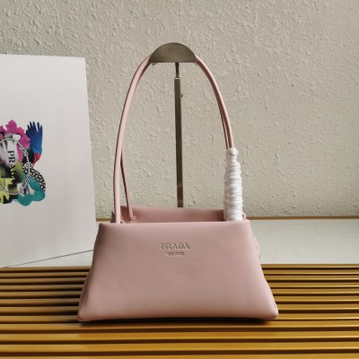 Prada Supernova Small Shoulder Bag In Pink Leather LDBS244936