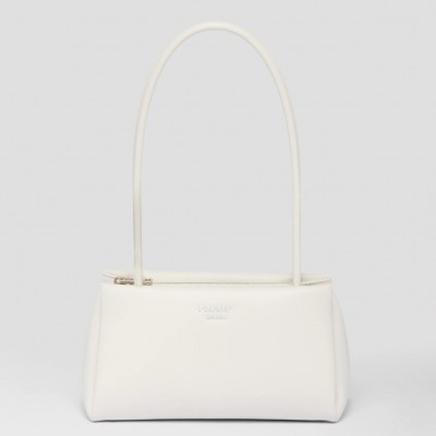 Prada Supernova Small Shoulder Bag In White Leather LDBS244937