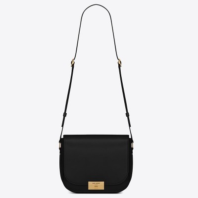 Saint Laurent Betty Satchel In Black Smooth Leather LDBS245008