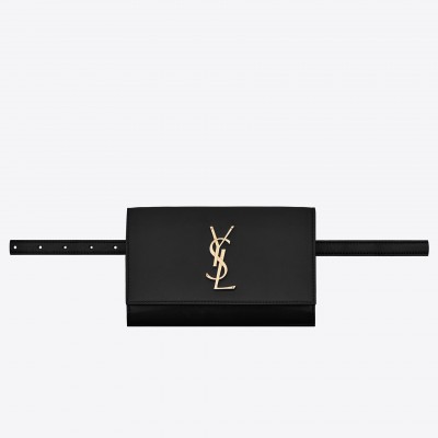 Saint Laurent Black Kate Belt Bag LDBS245017