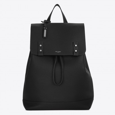 Saint Laurent Black Sac De Jour Souple Backpack LDBS245026