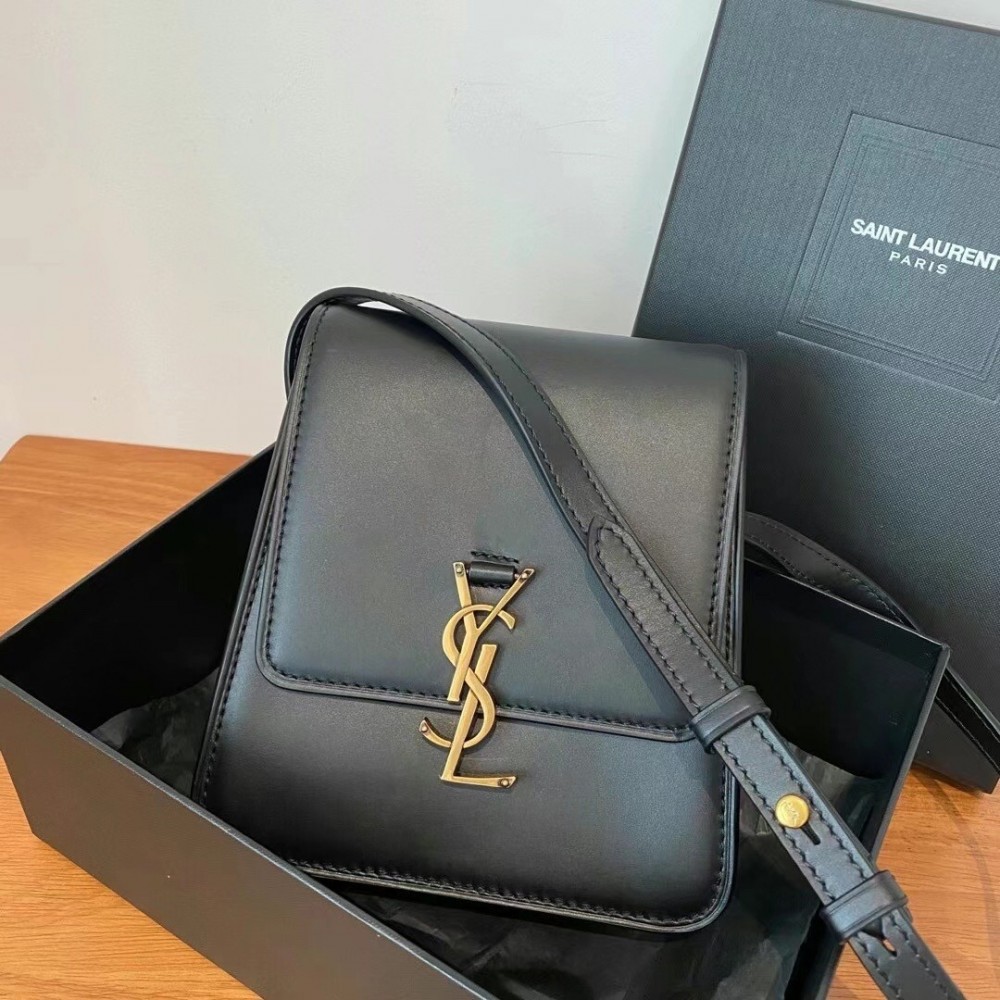 Saint Laurent Kaia North South Bag In Black Leather LDBS245100