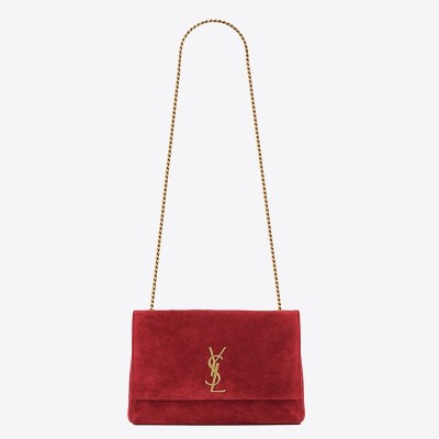 Saint Laurent Kate Medium Reversible Eros Red Bag LDBS245113