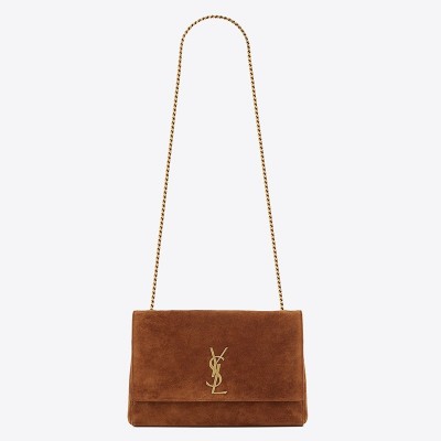 Saint Laurent Kate Medium Reversible Tan Bag LDBS245114