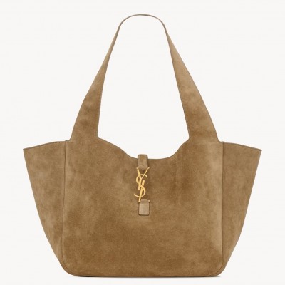 Saint Laurent LE 5 a 7 Bea Bag in Golden Leaf Suede Leather LDBS245142