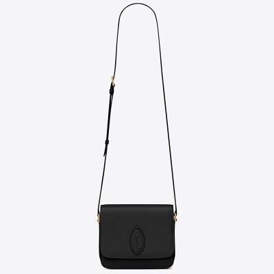 Saint Laurent LE 61 Small Saddle Bag In Black Leather LDBS245162