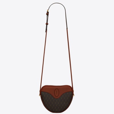 Saint Laurent Le Monogramme Coeur Bag In Canvas LDBS245170