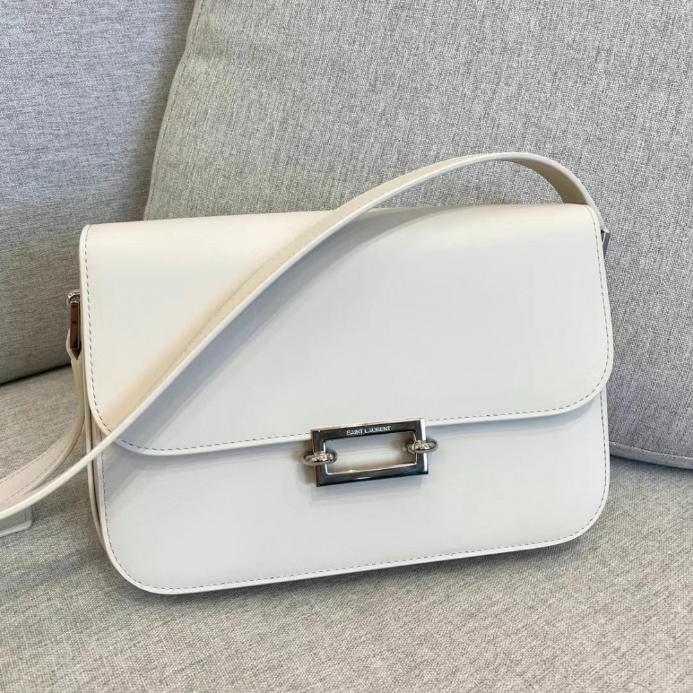 Saint Laurent Le Pave Bag In White Calfskin LDBS245174