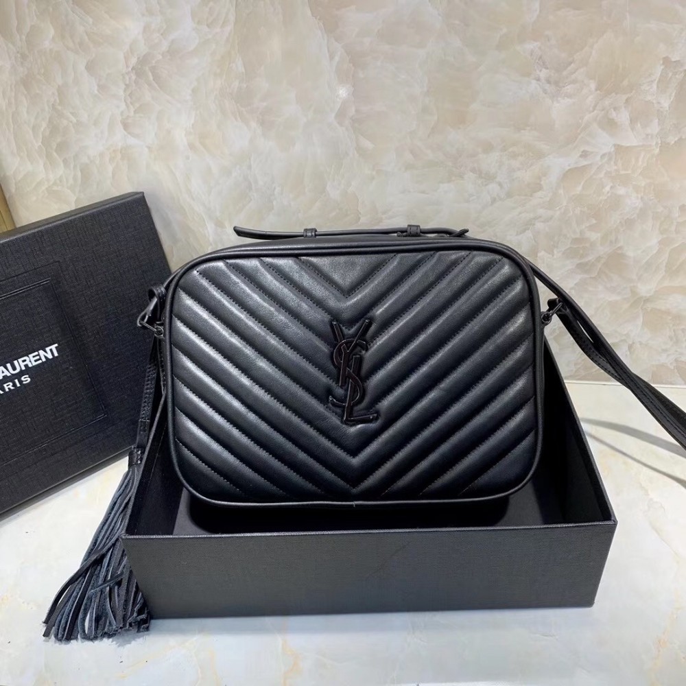 Saint Laurent Lou Camera All Black Bag LDBS245179