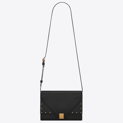 Saint Laurent Margaux Satchel In Black Leather LDBS245234