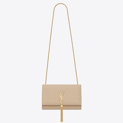 Saint Laurent Medium Kate Bag With Tassel In Powder Smooth Leather LDBS245267