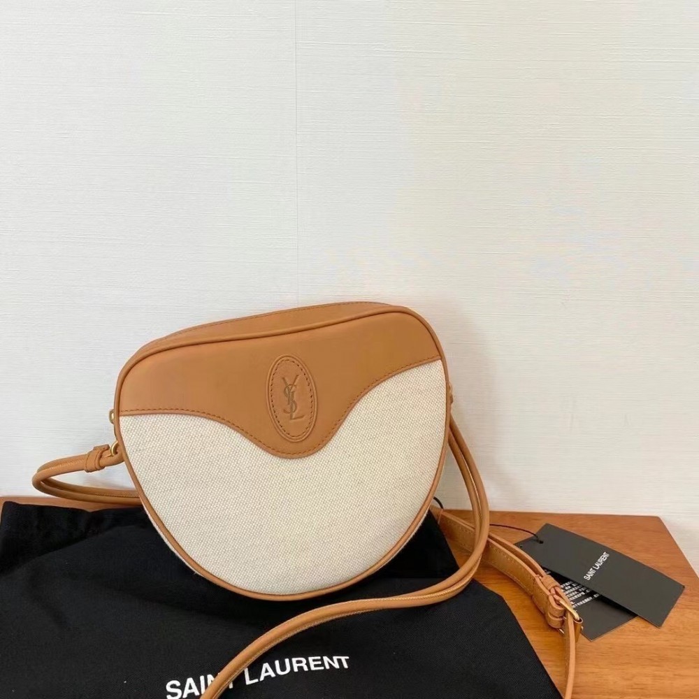 Saint Laurent Monogramme Sac Coeur Bag In Canvas LDBS245322