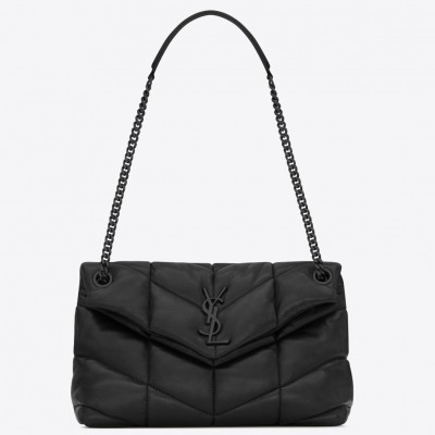 Saint Laurent So Black Loulou Puffer Small Bag LDBS245397