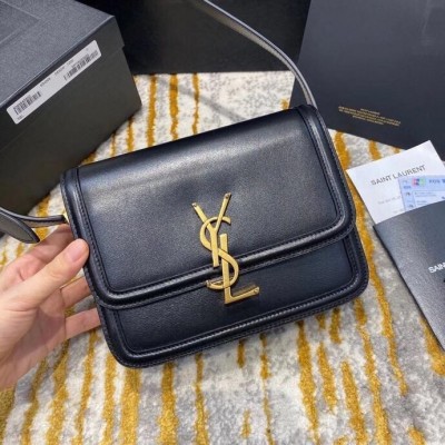 Saint Laurent Solferino Small Bag In Black Calfskin LDBS245411