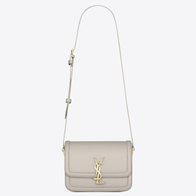 Saint Laurent Solferino Small Bag In White Calfskin LDBS245416