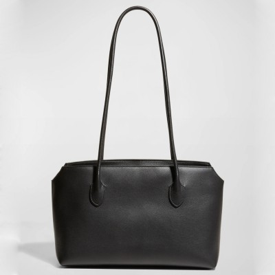 The Row Terrasse Shoulder Bag in Black Calfskin LDBS243783