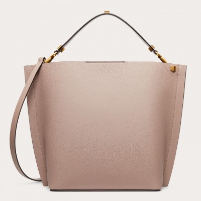 Valentino Escape Hobo Bag In Poudre Grained Calfskin LDBS245509