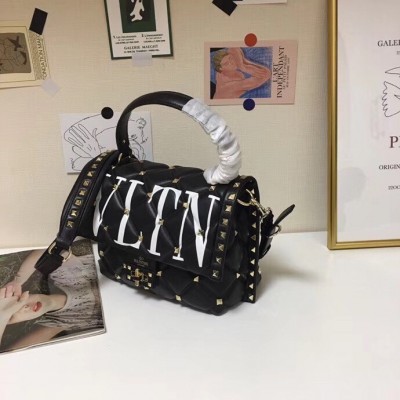 Valentino Garavani Black VLTN Quilted Candystud Bag LDBS245517