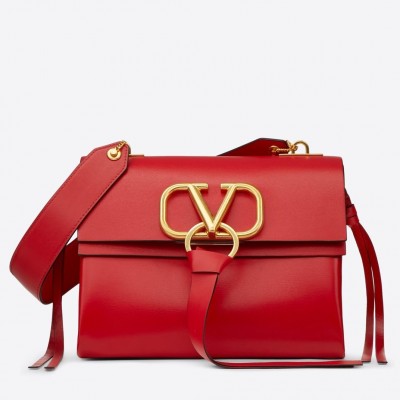 Valentino Garavani Red Small VRing Shoulder Bag LDBS245532