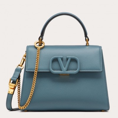 Valentino Small Vsling Handbag In Amadeus Grainy Calfskin LDBS245706