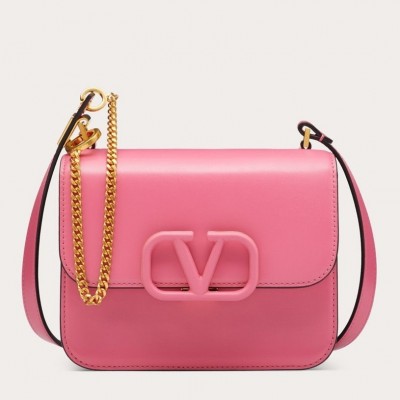 Valentino Small Vsling Shoulder Bag In Macaron Calfskin LDBS245712