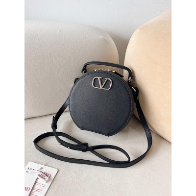 Valentino VLogo Signature Mini Bag in Black Calfskin LDBS245749